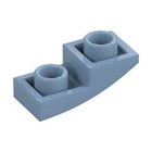 LEGO® los onderdeel Dakpan Gebogen Omgekeerd Zandblauw 24201