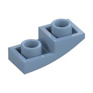 LEGO® los onderdeel Dakpan Gebogen Omgekeerd Zandblauw 24201