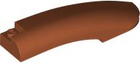 LEGO® los onderdeel Wig in kleur Donker Oranje 77182