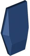 LEGO® los onderdeel Groot figuur in kleur Donkerblauw 28220