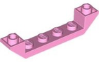 LEGO® los onderdeel Dakpan Omgekeerd in kleur Fel Roze 52501