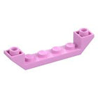 LEGO® los onderdeel Dakpan Omgekeerd in kleur Fel Roze 52501