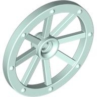 Plaatje in Gallery viewer laden, LEGO® los onderdeel Wiel in kleur Licht Aqua 4489b