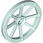 LEGO® los onderdeel Wiel in kleur Licht Aqua 4489b
