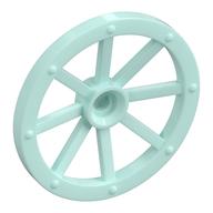 Plaatje in Gallery viewer laden, LEGO® los onderdeel Wiel in kleur Licht Aqua 4489b