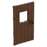 LEGO® los onderdeel Deur in kleur Roodachtig Bruin 5466