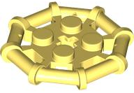 LEGO® los onderdeel Plaat Aangepast Helder Lichtgeel 75937