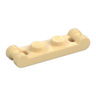 Plaatje in Gallery viewer laden, LEGO® los onderdeel Plaat Aangepast in kleur Geelbruin 18649