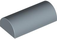 LEGO® los onderdeel Dakpan Gebogen in kleur Zandblauw 6192b