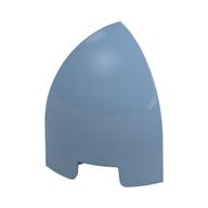 LEGO® los onderdeel Dakpan Gebogen in kleur Zandblauw 1871