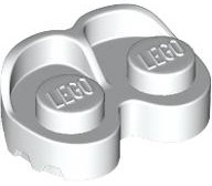 LEGO® los onderdeel Kleding in kleur Wit 5107