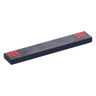 LEGO® los onderdeel Tegel met Motief Donkerblauw 6636pb349
