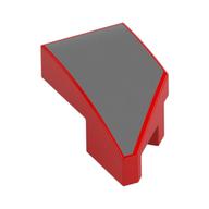 LEGO® los onderdeel Wig met Motief in kleur Rood 29120pb031
