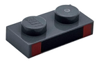LEGO® Plaat met Motief Donker Blauwachtig Grijs 3023pb06