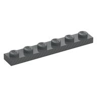 LEGO® Plaat met Motief Donker Blauwachtig Grijs 3666pb02