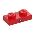 LEGO® los onderdeel Plaat met Motief in kleur Rood 3023pb05
