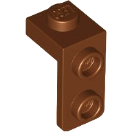 LEGO® los onderdeel Beugel in kleur Roodachtig Bruin 79389