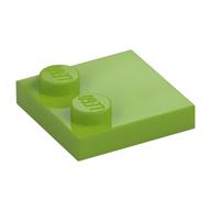 Plaatje in Gallery viewer laden, LEGO® los onderdeel Tegel Aangepast in kleur Limoen 33909