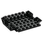 LEGO® los onderdeel Vliegtuig in kleur Zwart 5118