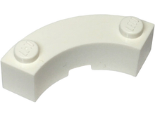 Plaatje in Gallery viewer laden, LEGO® los onderdeel Steen Rond in kleur Wit 5152