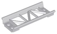 LEGO® los onderdeel Rails Licht Blauwachtig Grijs 26022