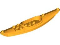 Plaatje in Gallery viewer laden, LEGO® los onderdeel Boot in kleur Helder Licht Oranje 29110