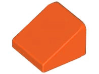 LEGO® los onderdeel Dakpan Algemeen Roodachtig Oranje 54200