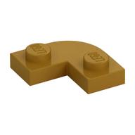 LEGO® los onderdeel Plaat Rond in kleur Parel Goud 79491