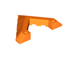 LEGO® los onderdeel Wig in kleur Oranje 22390