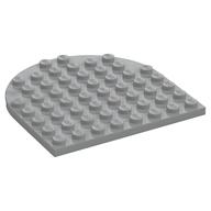 LEGO® los onderdeel Plaat Rond Licht Blauwachtig Grijs 41948