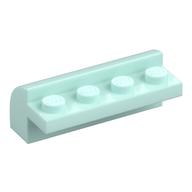 LEGO® los onderdeel Dakpan Gebogen in kleur Licht Aqua 6081