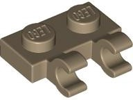 Plaatje in Gallery viewer laden, LEGO® los onderdeel Plaat Aangepast Donker Geelbruin 60470b