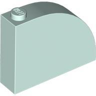Plaatje in Gallery viewer laden, LEGO® los onderdeel Dakpan Gebogen in kleur Licht Aqua 65734