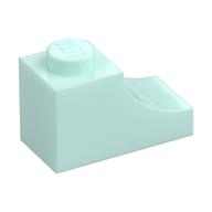 Plaatje in Gallery viewer laden, LEGO® los onderdeel Steen Boog in kleur Licht Aqua 78666
