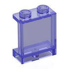 LEGO® los onderdeel Paneel in kleur Doorzichtig Paars 87552