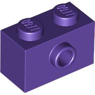 LEGO® los onderdeel Steen Aangepast Donkerpaars 86876