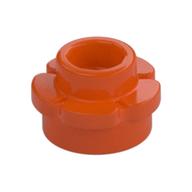 Plaatje in Gallery viewer laden, LEGO® los onderdeel Plaat Rond Roodachtig Oranje 24866
