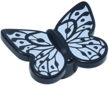 Plaatje in Gallery viewer laden, LEGO® los onderdeel Luchtdier in kleur Zwart 80674pb05