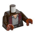 LEGO® onderdeel Lijf met Motief Donker Bruin 973pb5767c01