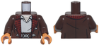 LEGO® onderdeel Lijf met Motief Donker Bruin 973pb5767c01