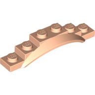 LEGO® los onderdeel Spatbord in kleur Lichte Noga 62361
