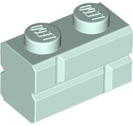 LEGO® los onderdeel Steen Aangepast Licht Aqua 98283