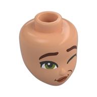 Plaatje in Gallery viewer laden, LEGO® los onderdeel Hoofd in kleur Noga 107102