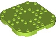 LEGO® los onderdeel Plaat Aangepast in kleur Limoen 66790