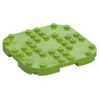 LEGO® los onderdeel Plaat Aangepast in kleur Limoen 66790