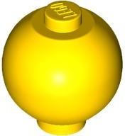 Plaatje in Gallery viewer laden, LEGO® los onderdeel Steen Rond in kleur Geel 20953