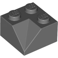 LEGO® Dakpan Algemeen Donker Blauwachtig Grijs 3046