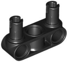 Plaatje in Gallery viewer laden, LEGO® los onderdeel Technische Verbinding Zwart 2393