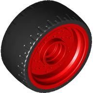 Plaatje in Gallery viewer laden, LEGO® los onderdeel Wiel in kleur Rood 72206pb01