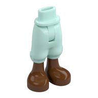 LEGO® los onderdeel Benen in kleur Licht Aqua 36196c00pb004